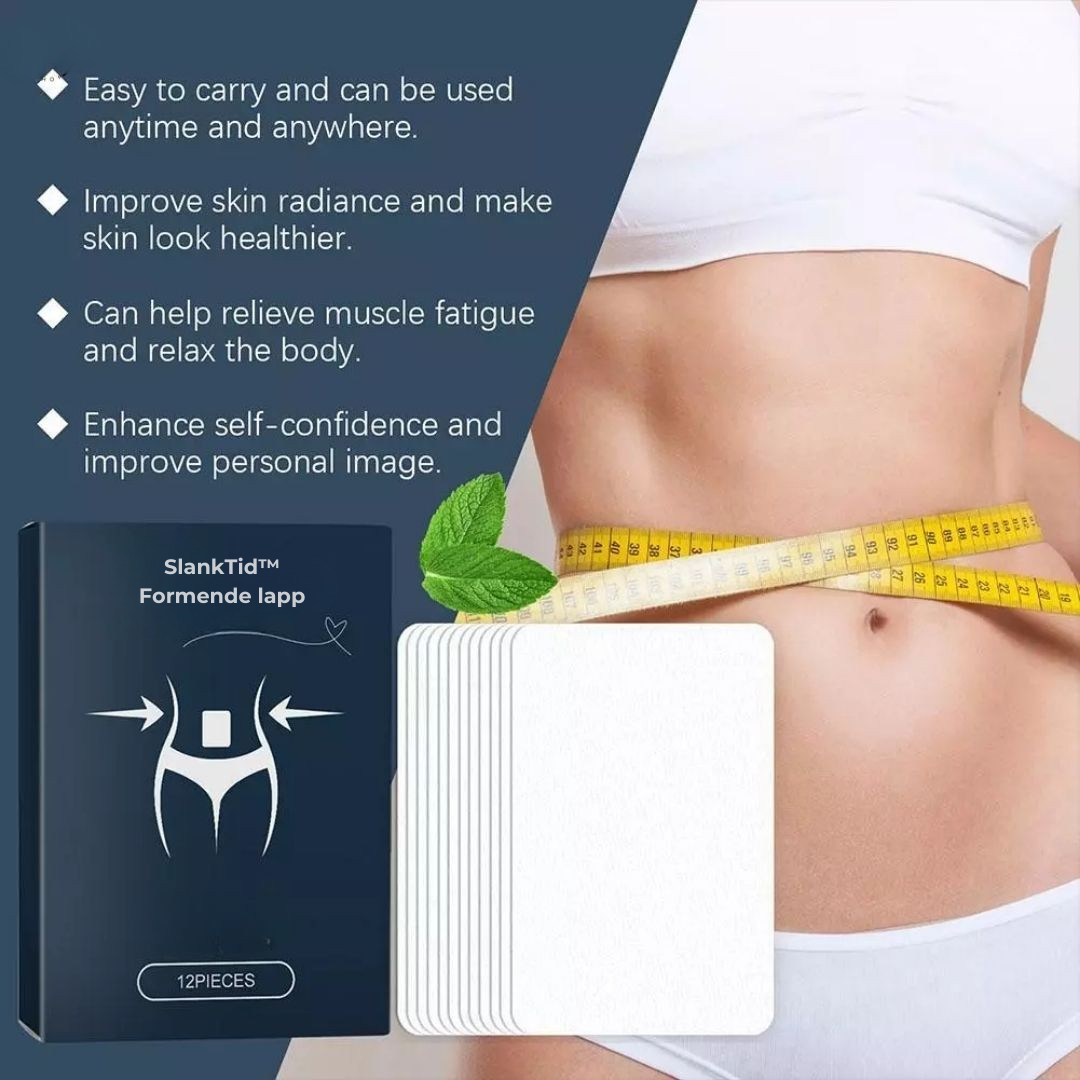 SlankTid™ Formende lapp | Gå ned opptil 5 kg på 7 dager