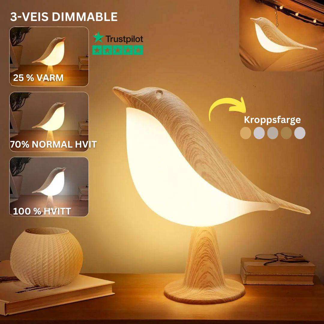 NestGlow™ | Estetisk varme med justerbar lysstyrke