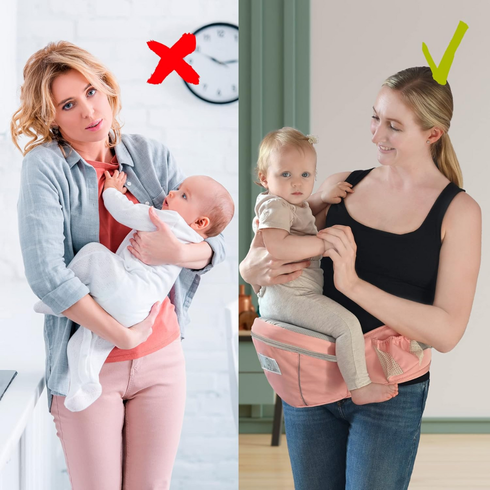 HappyHip™ | Ikke mer ryggsmerter fra å bære babyen din!