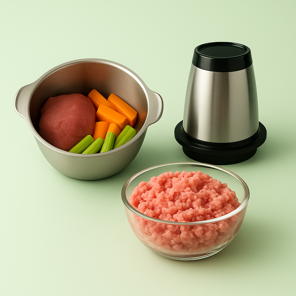 RaskKvern™ | Enkel hakking, kverning og blending—hverdag gjort enkelt!