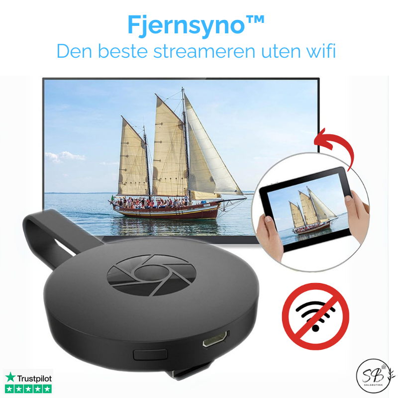 Fjernsyno™ | Den beste streameren uten wifi