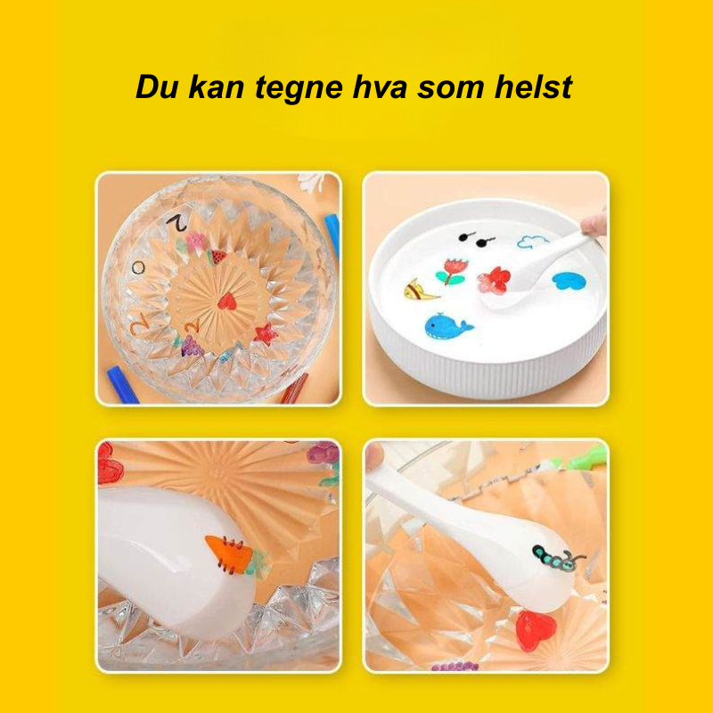 FloatInk™ | Slipp barnets kreativitet løs – helt uten skjerm!