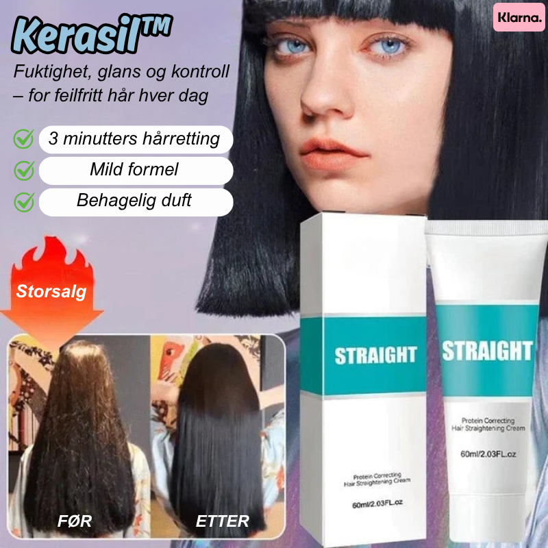 Kerasil™ | Fuktighet, glans og kontroll – for feilfritt hår hver dag