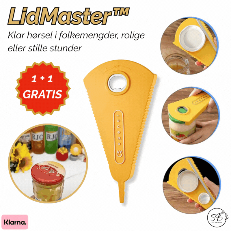 LidMaster™ | En smartere måte å åpne alle lokk på