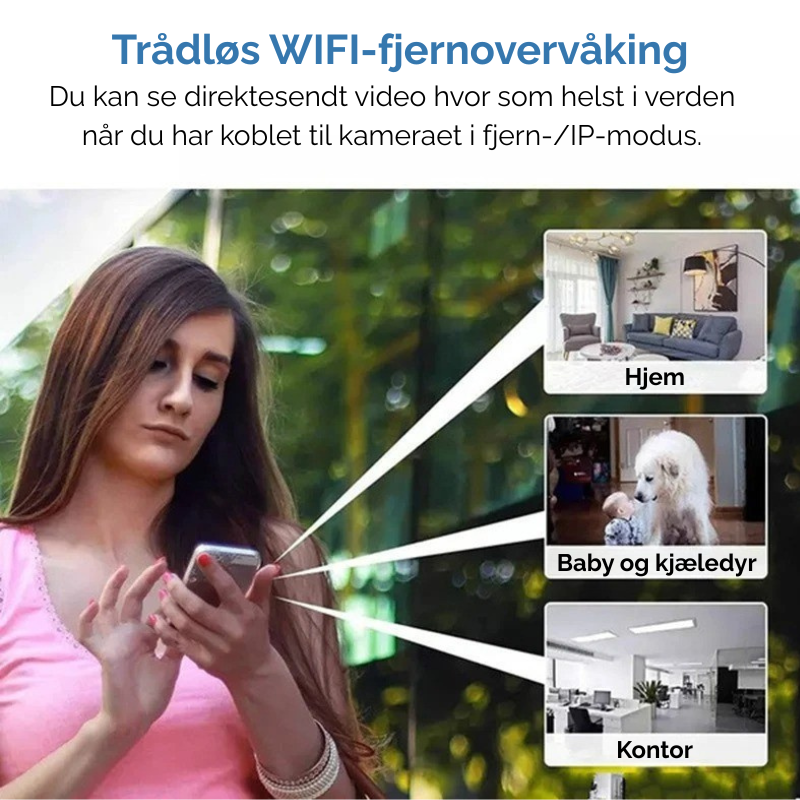 SpyCamPro™ | En diskret måte å overvåke alt du setter pris på!