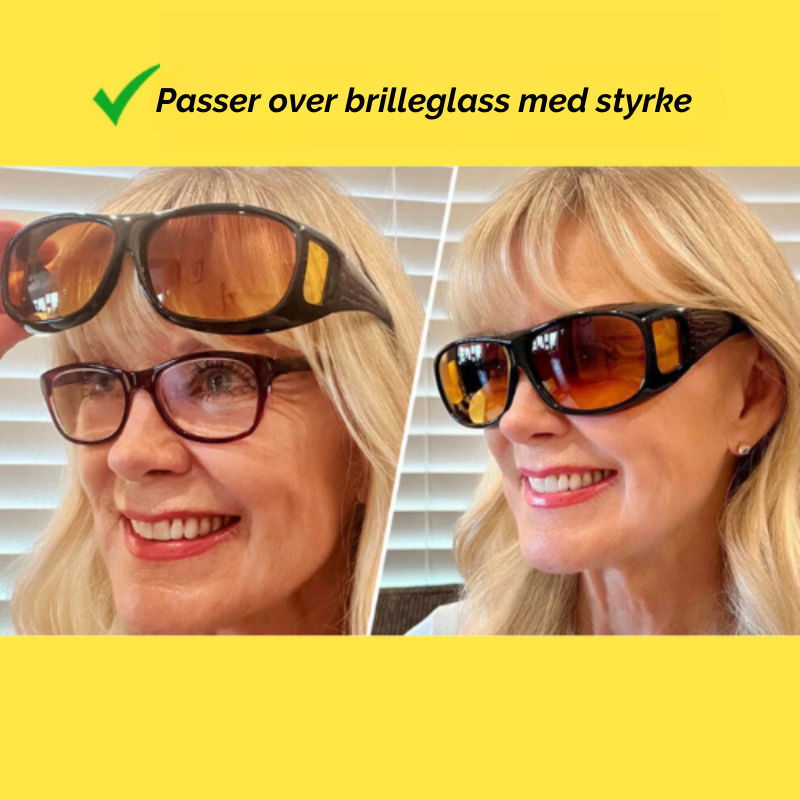 NightClear™ | Fjern enkelt gjenskinn fra frontlysene
