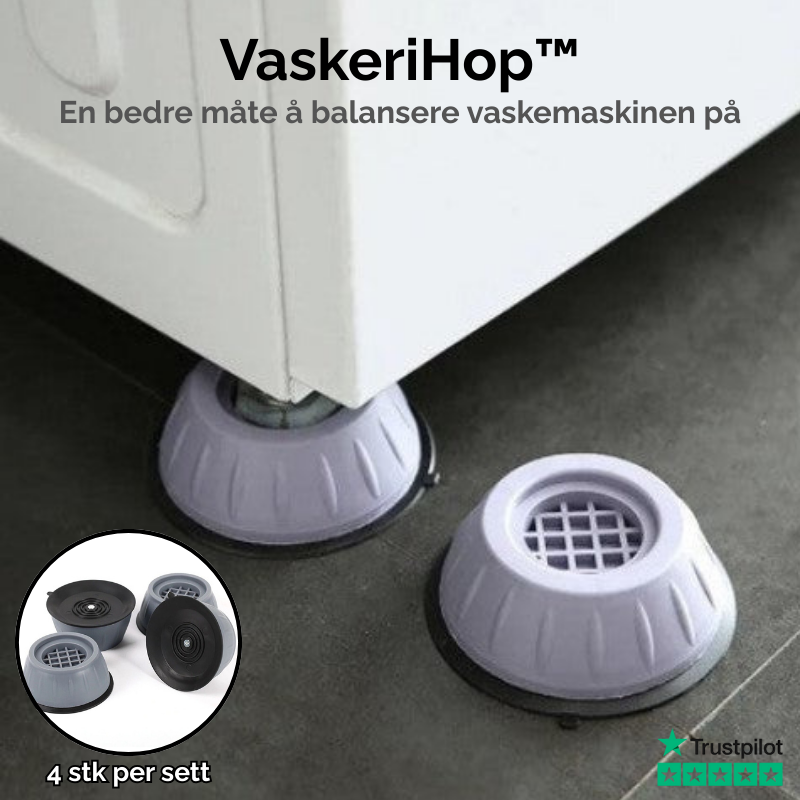 VaskeriHop™ | En bedre måte å balansere vaskemaskinen på