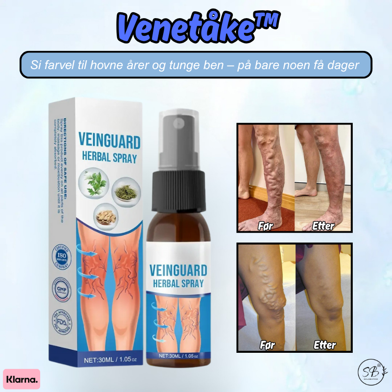 Venetåke™ | Si farvel til hovne årer og tunge ben – på bare noen få dager