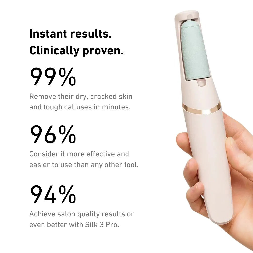 Pediva™ | Fjern harde hudfortykkelser – ikke mer smertefull, tørr hud!