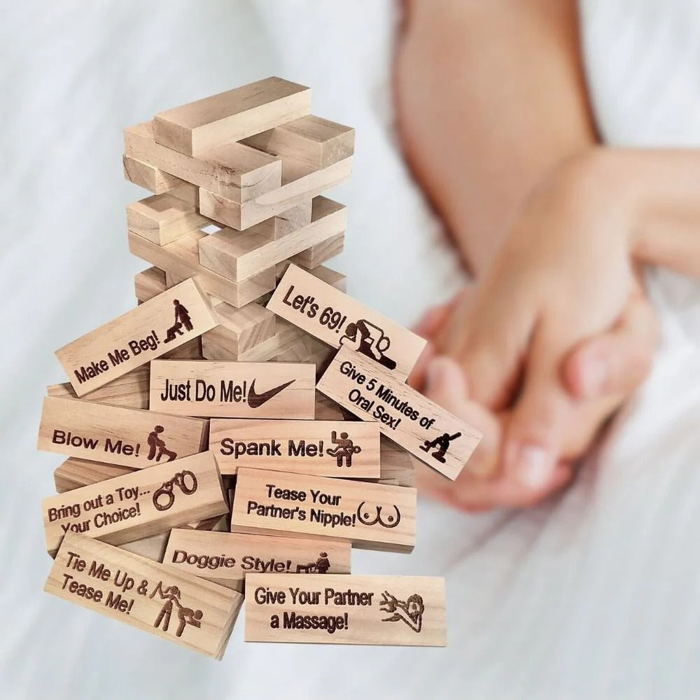 LoveBlocks™ | Si farvel til kjedelige dater – lek, le og knytt bånd!