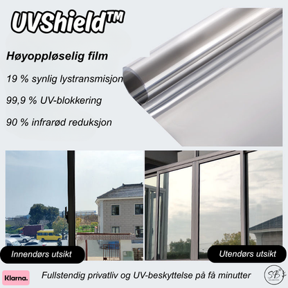 UVShield™ | Fullstendig privatliv og UV-beskyttelse på få minutter