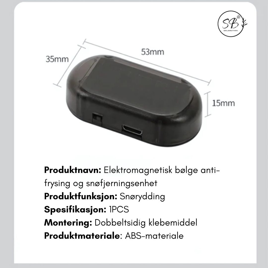 IceFlash™ | Den ultimate løsningen for isfrie morgener