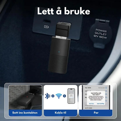 AutoLink™ | forvandler bilen din til en trådløs smart hub på få sekunder