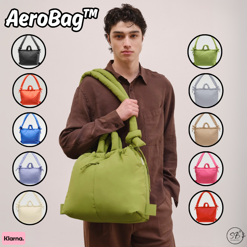AeroBag™ | Unngå klumpete vesker – vannavstøtende komfort som rommer alt