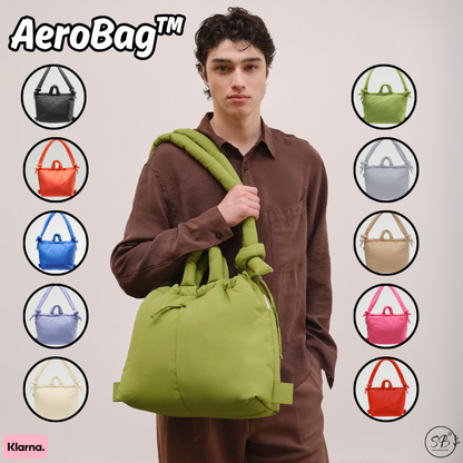 AeroBag™ | Unngå klumpete vesker – vannavstøtende komfort som rommer alt