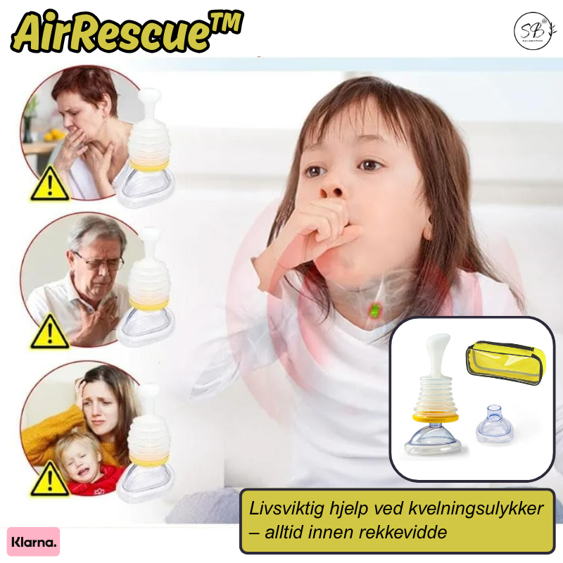 AirRescue™ | Livsviktig hjelp ved kvelningsulykker – alltid innen rekkevidde