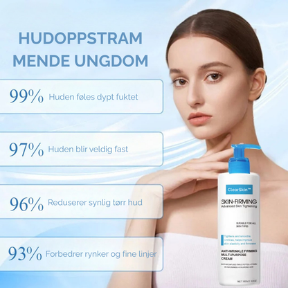ClearSkin™ | Si farvel til crepe og slapp hud - forvandle utseendet ditt!