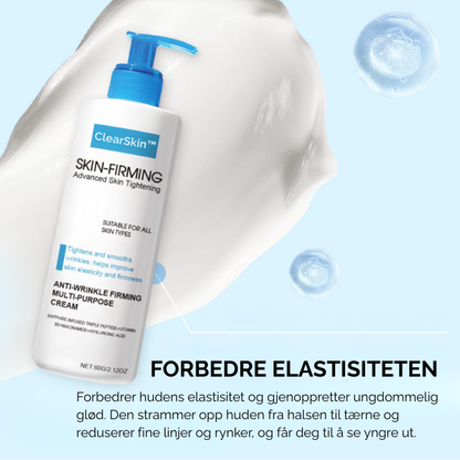 ClearSkin™ | Si farvel til crepe og slapp hud - forvandle utseendet ditt!