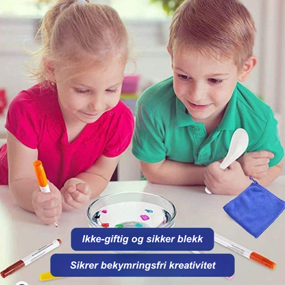 FloatInk™ | Slipp barnets kreativitet løs – helt uten skjerm!