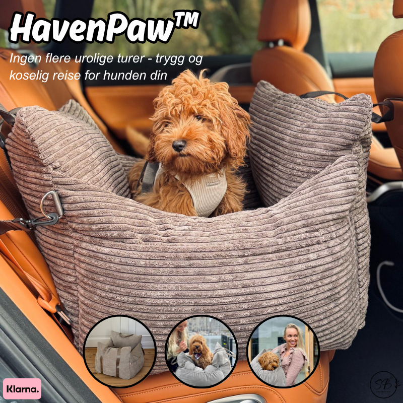 HavenPaw™ | Ingen flere urolige turer - trygg og koselig reise for hunden din