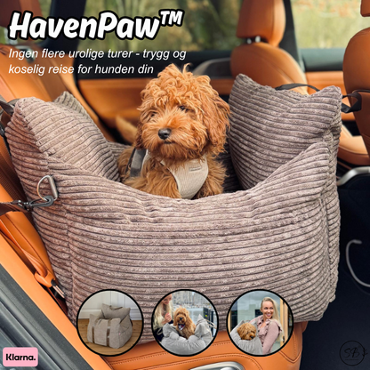HavenPaw™ | Ingen flere urolige turer - trygg og koselig reise for hunden din