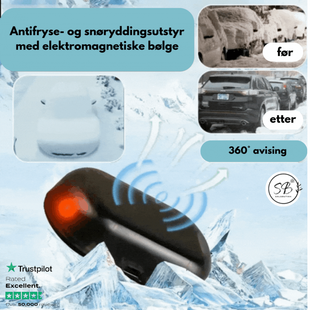 IceFlash™ | Den ultimate løsningen for isfrie morgener