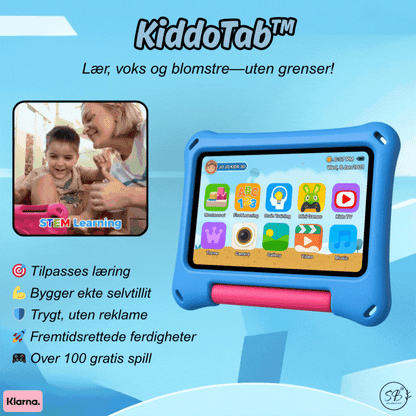 KiddoTab™ | Lær, voks og blomstre—uten grenser!