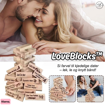 LoveBlocks™ | Si farvel til kjedelige dater – lek, le og knytt bånd!