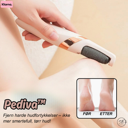 Pediva™ | Fjern harde hudfortykkelser – ikke mer smertefull, tørr hud!