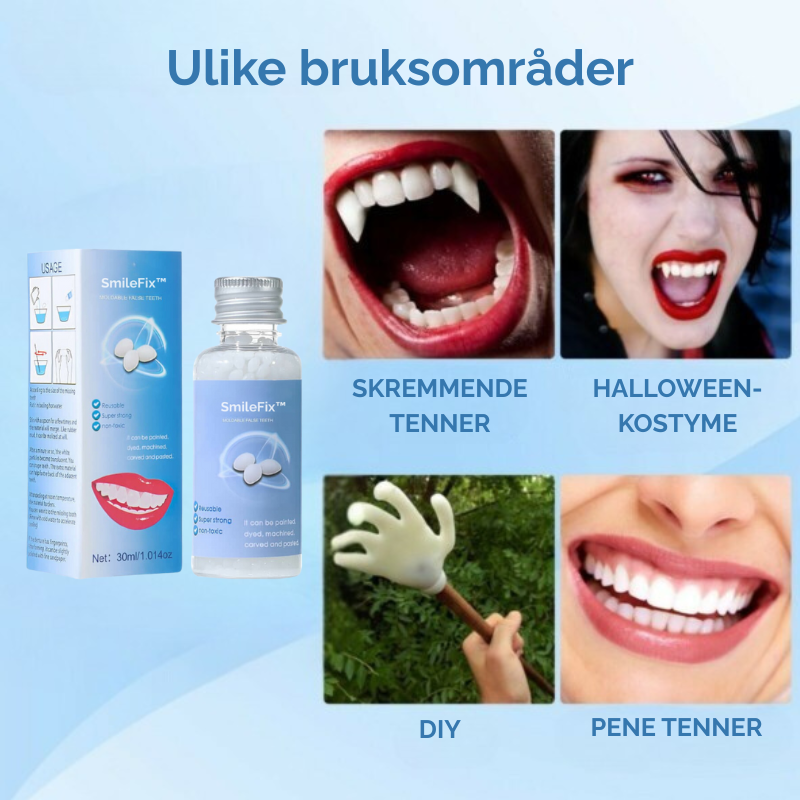 SmileFix™ | Raske reparasjoner for perfekte tenner!