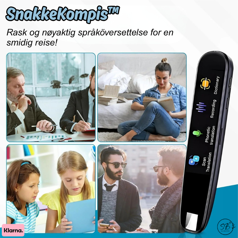 SnakkeKompis™ | Rask og nøyaktig språköversettelse for en smidig reise!