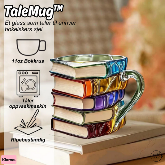 TaleMug™ | Et glass som taler til enhver bokelskers sjel