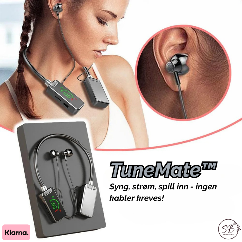 TuneMate™ | Syng, strøm, spill inn - ingen kabler kreves!